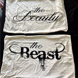 The Beauty and The Beast Pillowcases